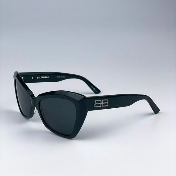 Balenciaga BB0271S 004 Sunglasses Green Cat Eye Women main image 11